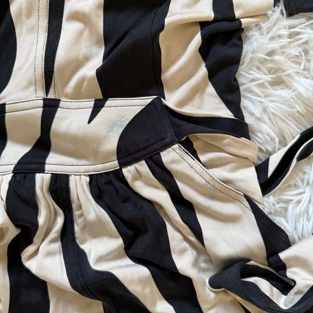 Issa London Striped Silk Dress - Picture 10 of 16